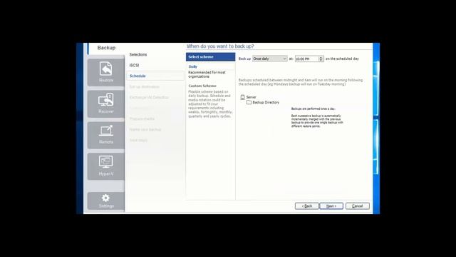 How to perform System Protection Backups to an iSCSI Target with BackupAssist Classic смотреть онлайн