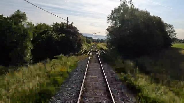 Cab Ride - Train Drivers View On Slovenia's Rail From Ljubljana To Novo Mesto In 4K