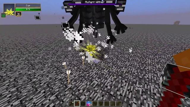 Mutant Wither Vs. Ores Boss in Minecraft смотреть онлайн