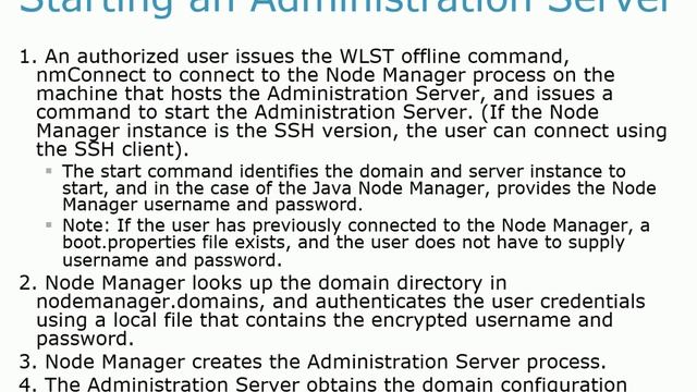 Weblogic Node Manager details step by step смотреть онлайн