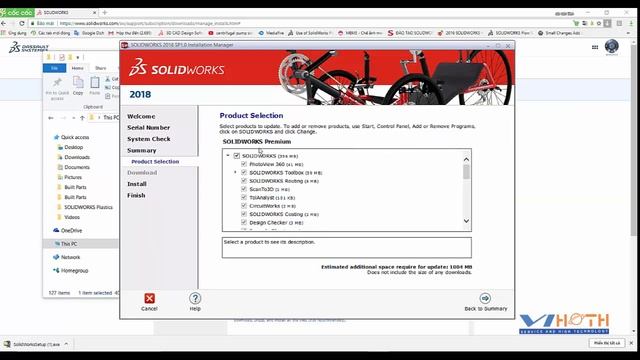 Download SOLIDWORKS và hướng dẫn cài đặt bản quyền phần mềm SOLIDWORKS смотреть онлайн