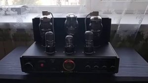 Краткий рассказ о бесфоновом ламповом усилители на Г-807