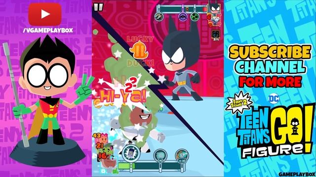COMPLETE GAMEPLAY - Teeny Titans 2 - Teeny Titans Go! Figure (iOS & Android) смотреть онлайн