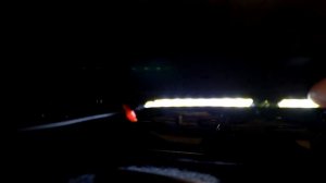 Диодная подсветка ног в Lada Granta FL