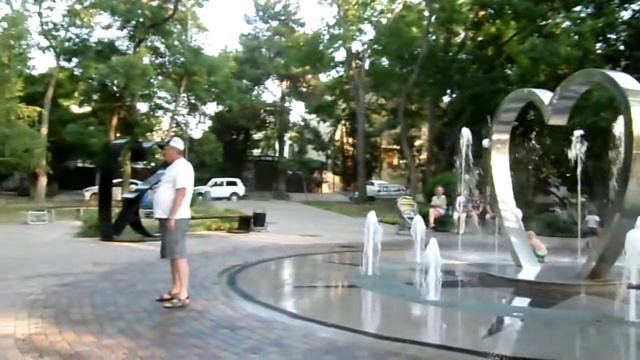 Анапа. Фонтан. Сквер Гудовича.