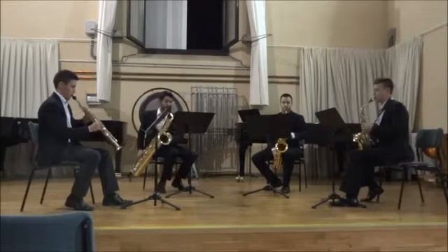 2.3. Variación 3 . - Glazunov Saxophone Quartet ( Cuarteto SQ4 ) смотреть онлайн