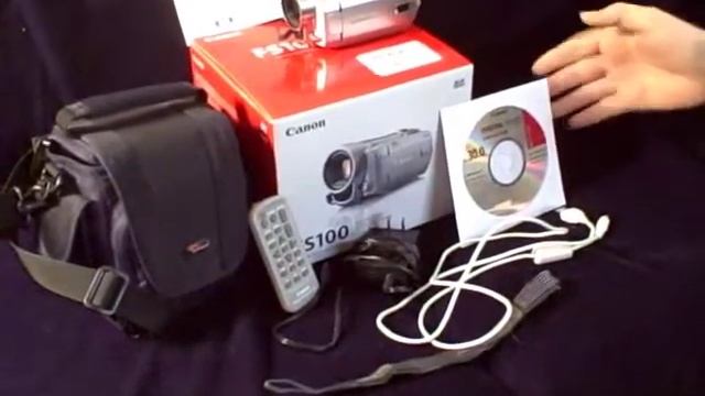 Canon FS100 +8G Memory +Bag Like new! смотреть онлайн