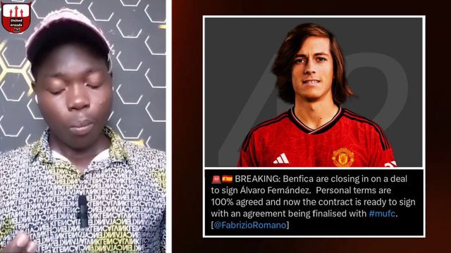JANUARY TRANSFER: Alvaro Fernandes to benfica. #mufc #ggmu #viral #trend смотреть онлайн