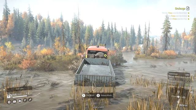 Snowrunner Guide [MOST EFFICIENT] - Part 8 - Black River, Michigan - 100% Completion смотреть онлайн