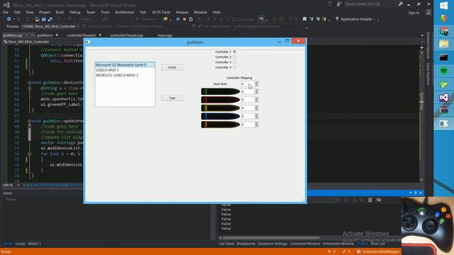 Guitar Hero Controller Midi Mapper GUI Demo - GUI Demo (Dev Build) смотреть онлайн
