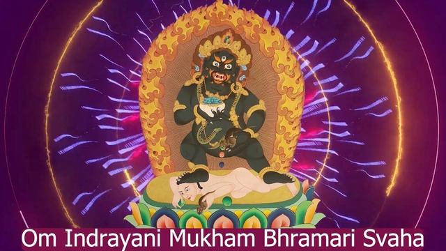 Black Jambhala | Powerful wealth mantra | recite the mantra every day | Mantra for wish fulfilment смотреть онлайн