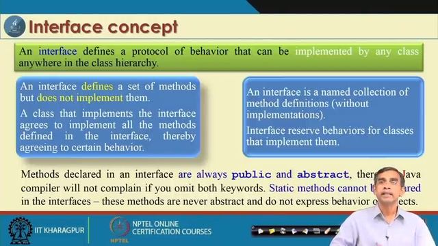 Lecture 20: Interface-I смотреть онлайн