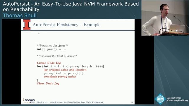 AutoPersist: An Easy-To-Use Java NVM Framework Based on Reachability смотреть онлайн