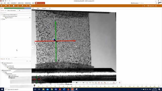 Digital Image Correlation - Mode 1 Edge Crack Testing - Part 5 - Sample Analysis GOM Correlate смотреть онлайн