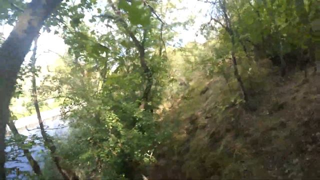 Купаемся на закрытой территории. Сальто с обрыва. смотреть онлайн