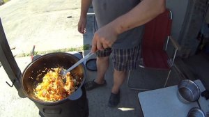 МЯСО с Капустой в КАЗАНЕ на Костре. Выпуск №524