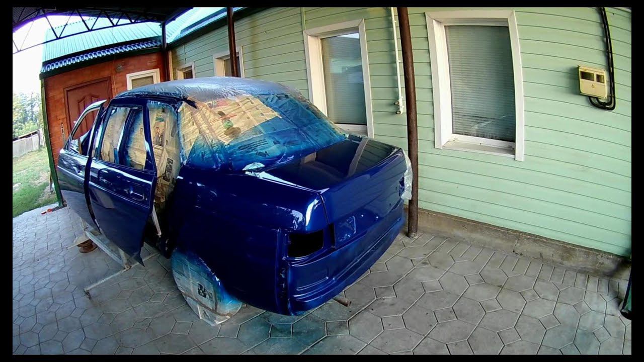 Десятка за 17 тыр. Дворовая покраска. смотреть онлайн