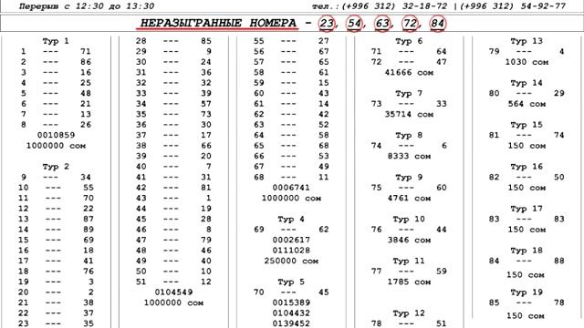 Как проверить билеты лотереи Семейное лото на русском языке смотреть онлайн
