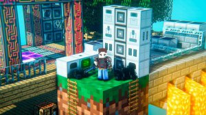 Я прожил 100 ДНЕЙ на ОДНОМ БЛОКЕ с 1000 модов. Беброк. #7