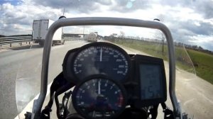 Чуть не разбился. BMW F700GS 17Окмч.