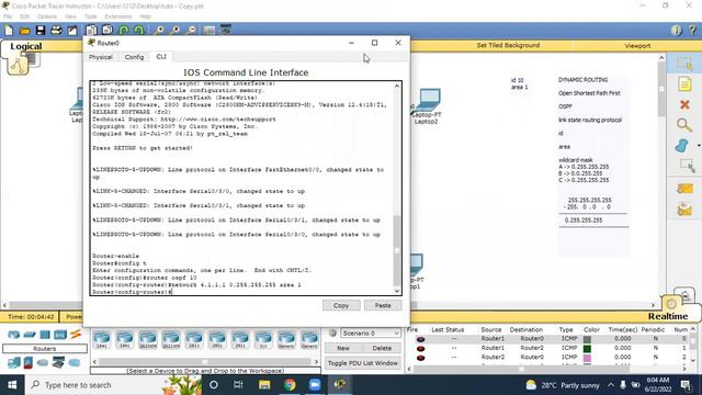 Dynamic Routing | OSPF Protocol | Cisco Packet Tracer смотреть онлайн
