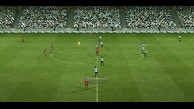 PES 2012 gameplay Argentina vs Spain - Match level: Super Star смотреть онлайн