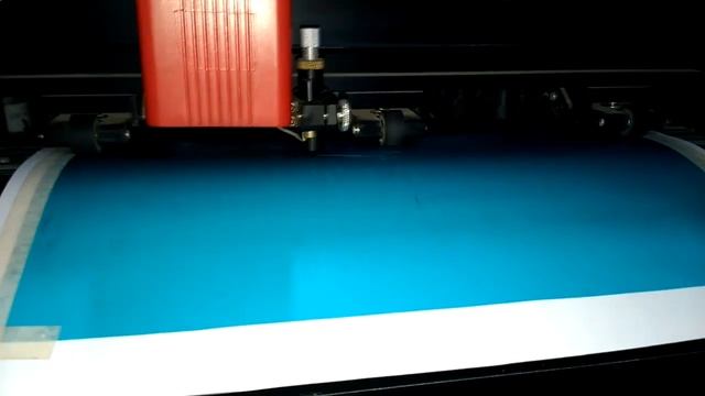 CUTTING GREEN FILM (Silk Screen) on a Cutter Plotter | Cuyi CTO 630 смотреть онлайн