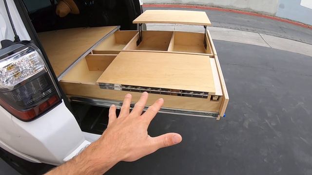 Custom 4Runner Drawer and Bed System смотреть онлайн