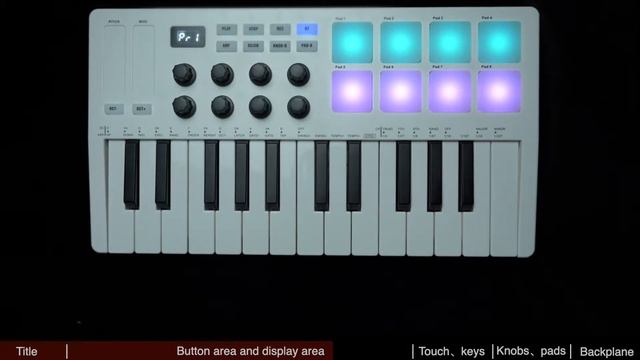 M-VAVE 25-Key MIDI Control Keyboard смотреть онлайн