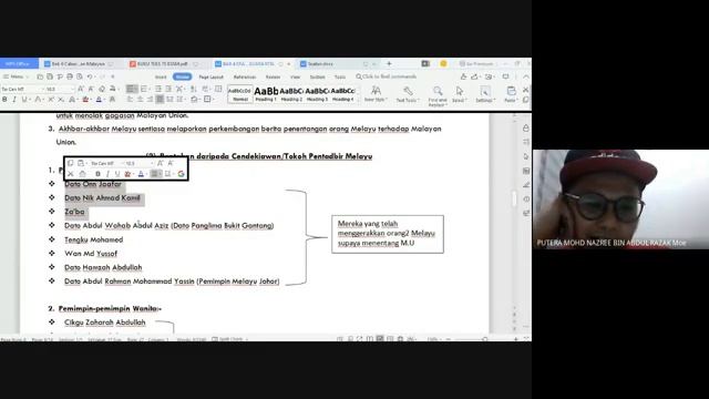 4.3 REAKSI PENDUDUK TEMPATAN TERHADAP MALAYAN UNION PART 2 смотреть онлайн