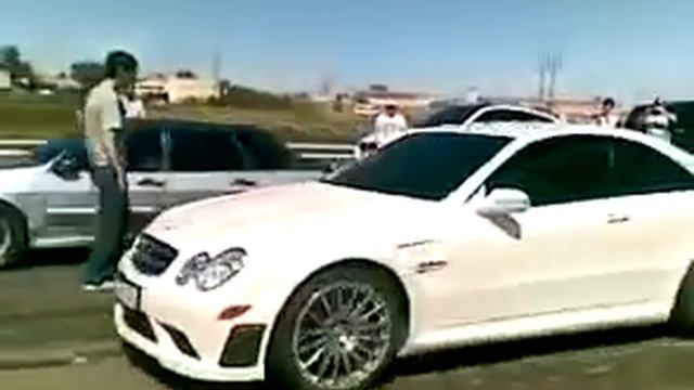 "SAMYY KLASS" -- Ваз 2114 turbo 400 л.с.vs Mercedes CLK 63 BE AMG смотреть онлайн