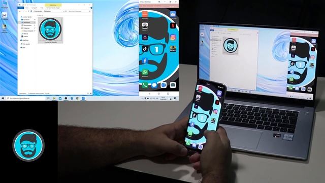 CÓMO CONECTAR DISPOSITIVOS HUAWEI sin CABLES | HUAWEI SHARE смотреть онлайн