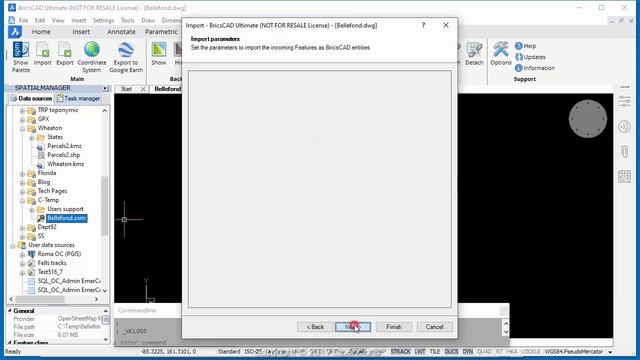 Batch Import (OpenStreetMap sample) (BricsCAD) - Spatial Manager Blog смотреть онлайн