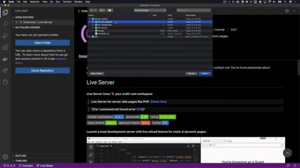 Visual Studio Code - Local Web Server Setup in 3 Minutes