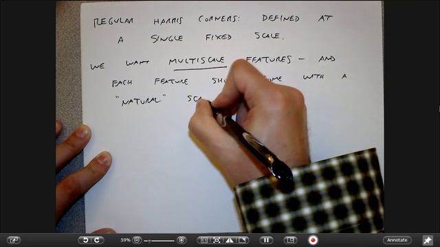 CVFX Lecture 9: Feature Detectors смотреть онлайн