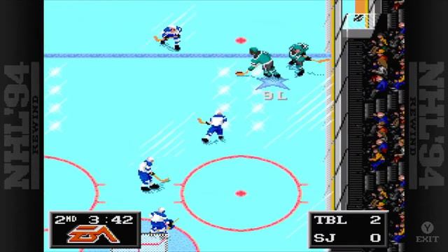 NHL 94 Rewind Tampa Bay Lightning Vs San Jose Sharks смотреть онлайн