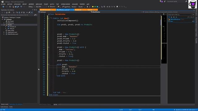 Tuto WPF Visual Basic Fr 4 : Catalogue I смотреть онлайн