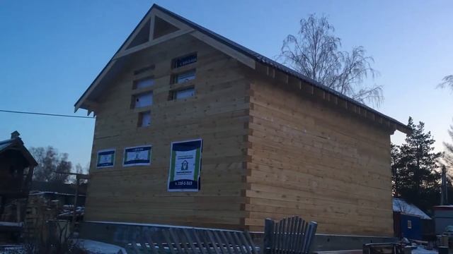 Видеообзор дома 8х9м. в СНТ Лесная поляна. смотреть онлайн