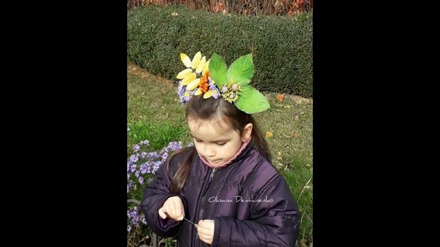 Осенний веночек (фоамиран и полимерная глина). Презентация смотреть онлайн