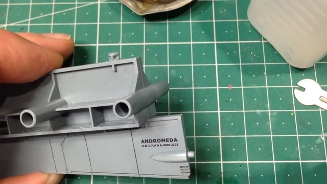 Bandai 1:1000 AAA-1 Andromeda Full Build