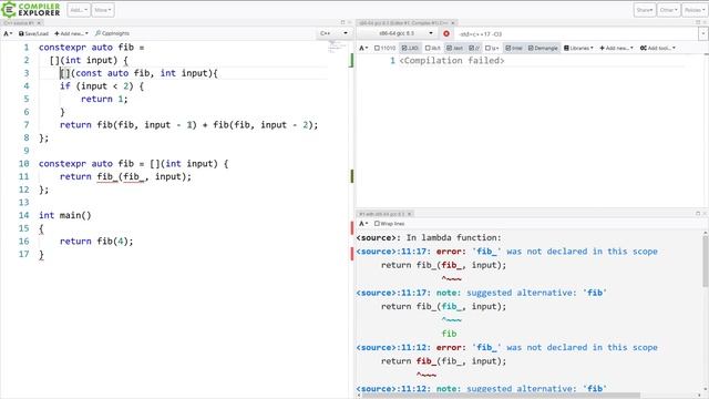 C++ Weekly - Ep 162 - Recursive Lambdas смотреть онлайн