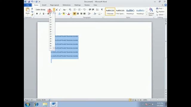 Minimum & Maximum Font Size in MS Word |Computer Logy | смотреть онлайн