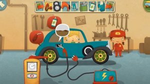 Автомойка ремонт машинок автомойка мультик 1