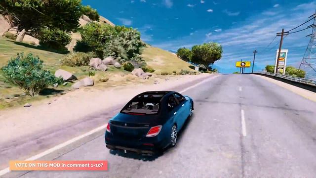 2017 Mercedes-AMG E63 Brabus 700 ? Grand Theft Auto V 1440p Car Mod _REVIEW смотреть онлайн