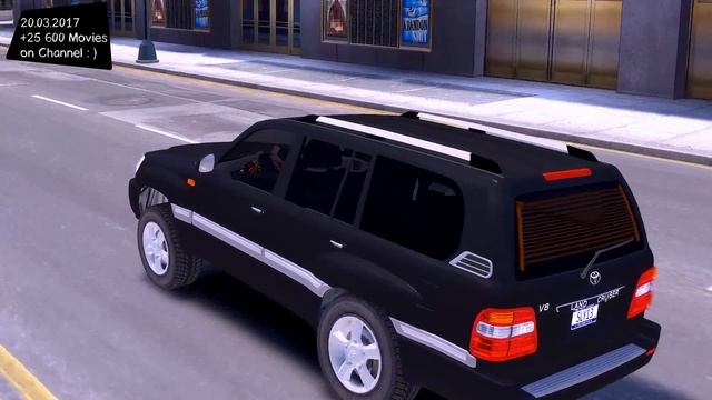 Toyota Land Cruiser 100 Stock - GTA IV TUNING / ? 4K / 60FPS ? GTX 1080 _REVIEW смотреть онлайн