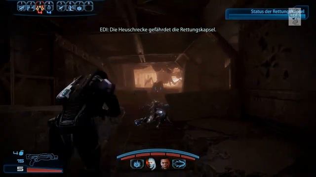 Let's Play Mass Effect 3 #10 - Rettung von Lieutnant Victus смотреть онлайн