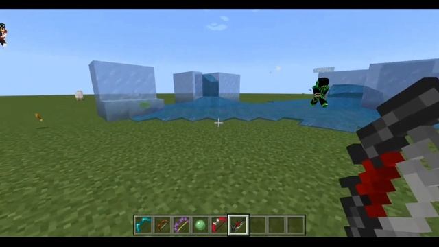 Обзор мода на новые луки и стрели для Minecraft Bedrock!!!! смотреть онлайн