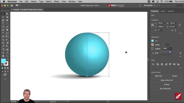 Create Amazing 3D Glass Spheres in Adobe Illustrator - Full Tutorial смотреть онлайн