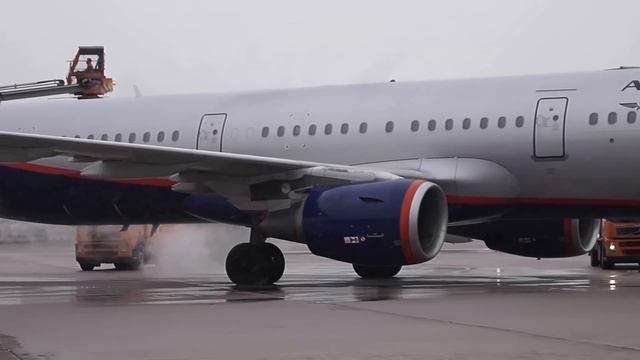 De-icing Aeroflot Malpensa