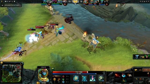 Матч в Dota 2 / Oracle / 21 Kills / #3 смотреть онлайн